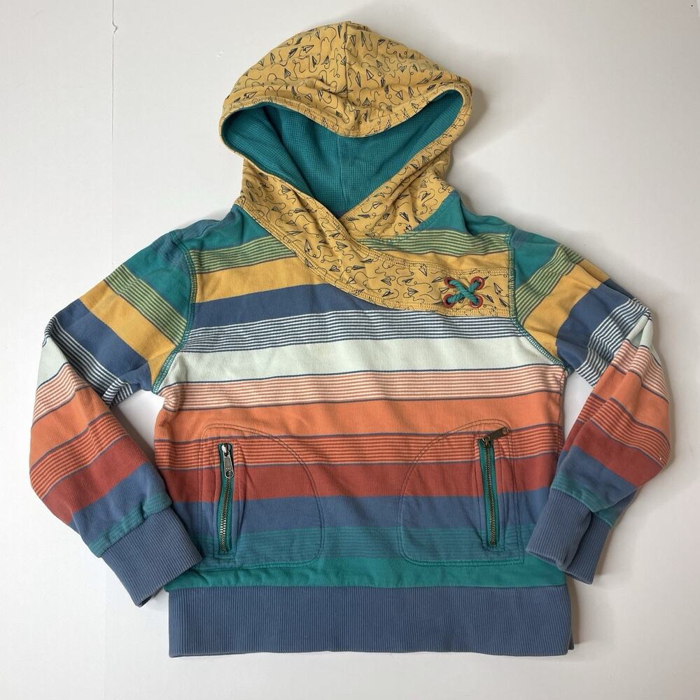 Matilda Jane Artsy Hoodie Girls 6 Boho Whimsical Sweatshirt Colorful Indie Kids